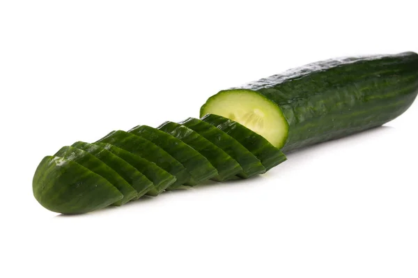 The cut cucumber — Stock Photo, Image