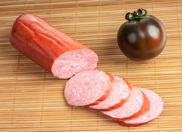 Smoked sausage — Stock Photo, Image