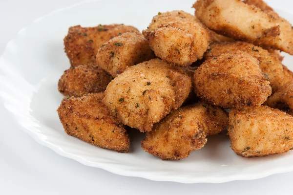 Carne de frango frita — Fotografia de Stock