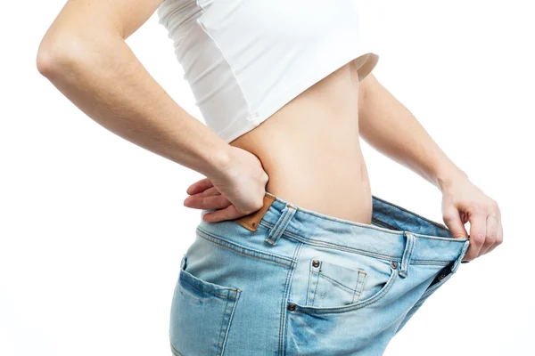 Kız büyük pantolon