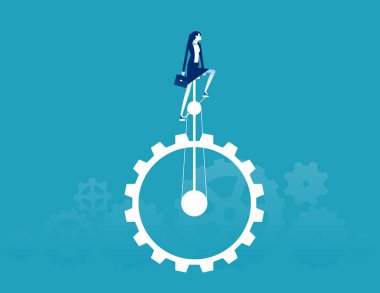 İniş takımları çalışıyor. Başarılı bir iş kurmak için küresel