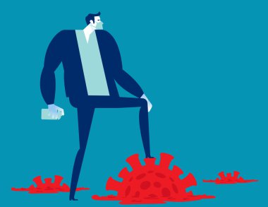 Virüsü yenebilir. Virüs bulaşmış.