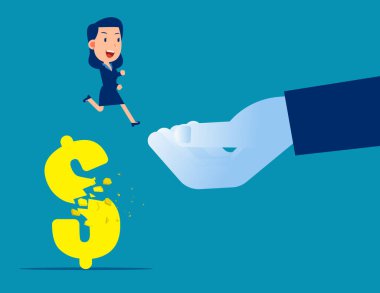 El konseptine yardım et. Meslektaşlar iş birliği 