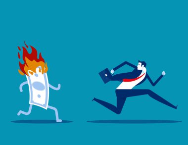 Yangın parasından kaçıyorum. Ekonomik krizde para kaybı