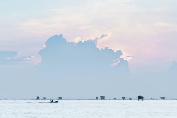 Chata Moři Bang Tabun Phetchaburi Province Thajsko — Stock fotografie