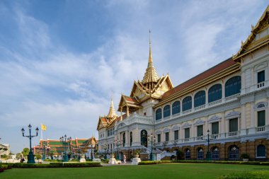 Wat Phra Kaew, Chao Phraya Nehri kıyısında, Bangkok, Tayland