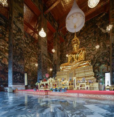 Buda heykeli, Wat Suthat 'ın ana Buda heykeli.