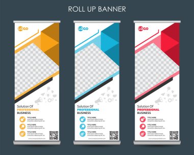 Broşür afişini, dikey şablon tasarımı vektör illüstrasyonunu, soyut arkaplanı, modern yayını aç. Broşür broşür afiş tasarım şablonu vektörü, soyut arkaplan, modern x pankartı, dikdörtgen boyut