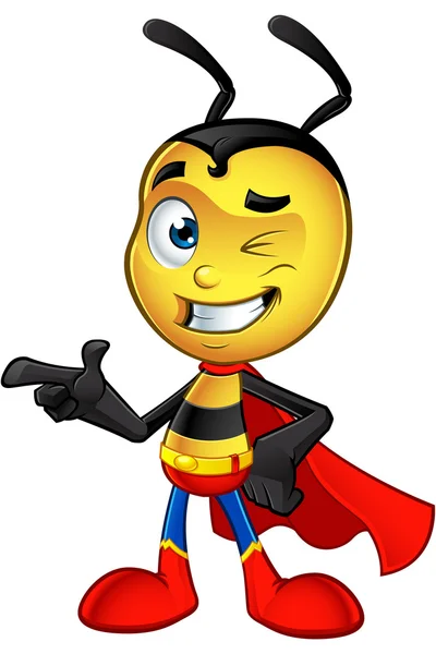 Super kleine Bee - instellen — Stockvector