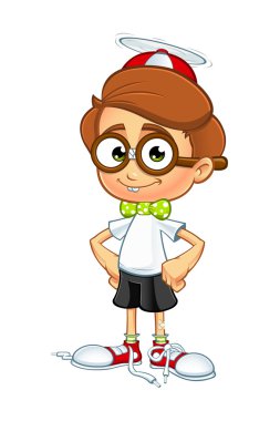 İnek çocuk çizgi film karakteri