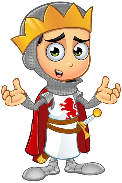 St. George çocuk Kral Character