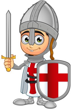 St. George çocuk Knight Character