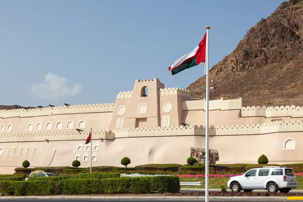 Poort naar de oude binnenstad van Muttrah, Oman — Stockfoto