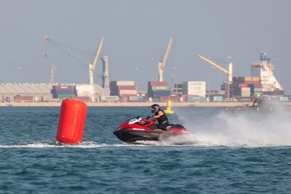 Jet Ski racing v Dauhá, Katar — Stock fotografie