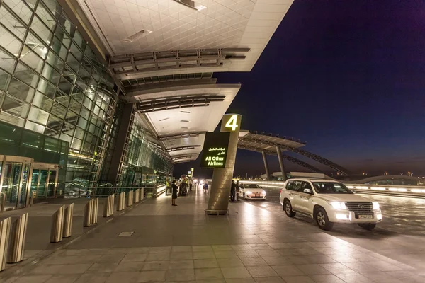 Der internationale Flughafen Hamad in Doha — Stockfoto