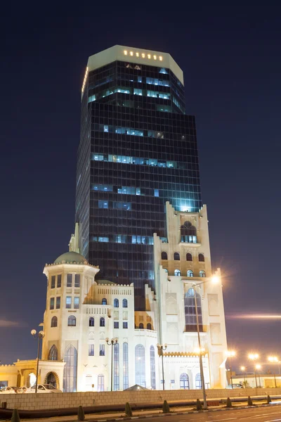 Architektura art deco w Doha, Katar — Zdjęcie stockowe