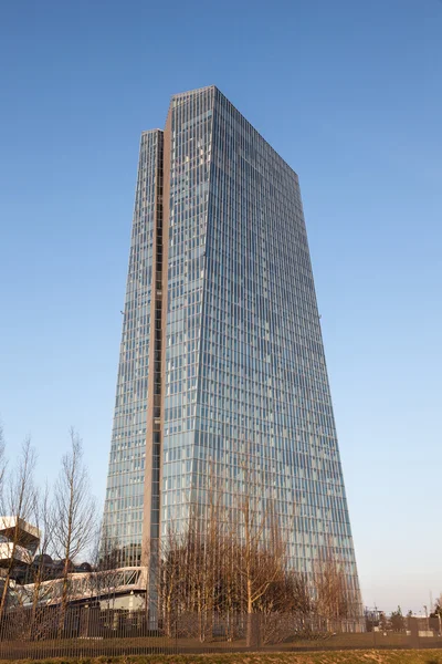 Novo Banco Central Europeu em Frankfurt, Alemanha — Fotografia de Stock