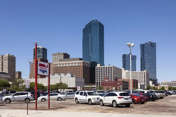 Fort Worth Downtown. Texas, Stati Uniti — Foto Stock