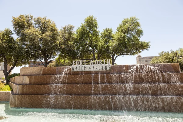 水花园在沃斯堡，得克萨斯州，美国 — 图库照片