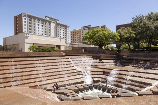 Water Gardens in Fort Worth, TX, USA — Stock Photo, Image