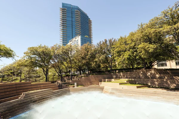 Water Gardens in Fort Worth, TX, USA — Stock Photo, Image