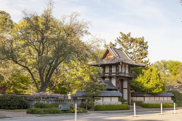 Fort Worth'taki Japon Bahçe Pavyonu, Tx, Amerika — Stok fotoğraf