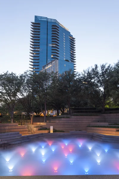 Water Gardens in Fort Worth, TX, USA — Stock Photo, Image