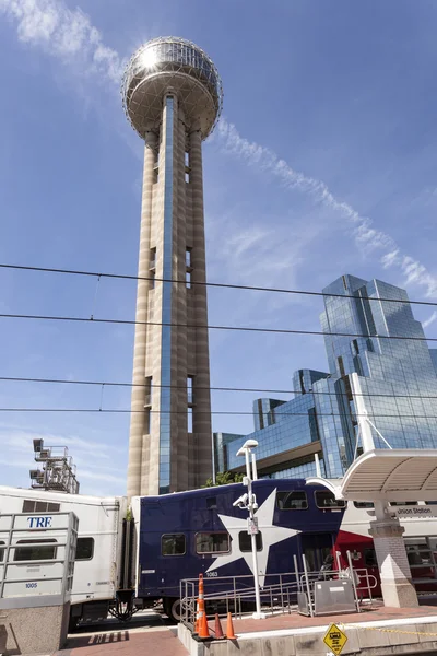 Reunion věž v Dallas, Usa — Stock fotografie