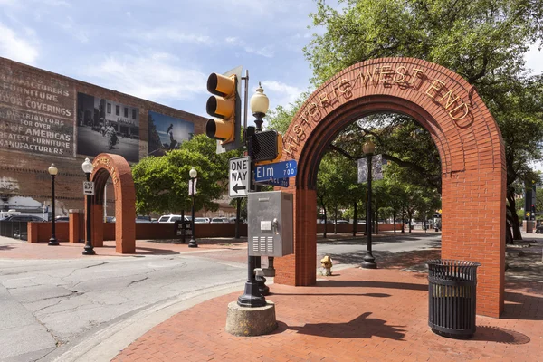 Historic West End District en Dallas, Estados Unidos — Foto de Stock