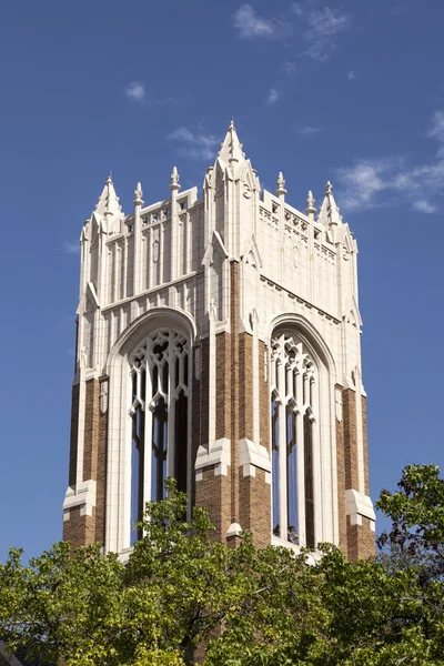 Klocktornet av första United Methodist Church i Dallas — Stockfoto