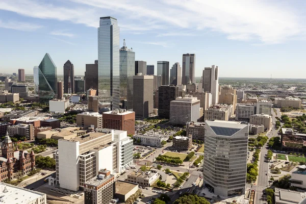 Dallas skyline del centro — Foto Stock