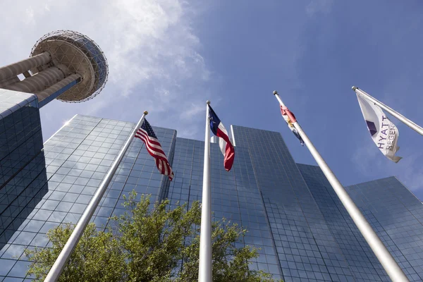 Reunion Tower a Dallas, Stati Uniti d'America — Foto Stock
