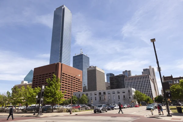 Het centrum van Dallas, Texas — Stockfoto