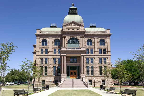 Tarrant County Court thouse in Fort Worth, USA — стоковое фото