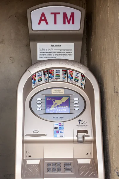 Mini Bank ATM — Stock Photo, Image