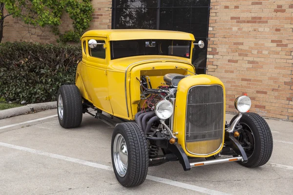 Giallo 1932 Ford Coup Hotrod — Foto Stock