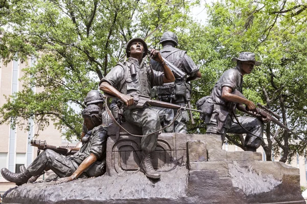 Vietnam War Memorial in Austin, Texas — Stock Photo, Image