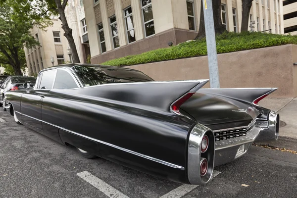 Siyah Cadillac Eldorado Seville — Stok fotoğraf