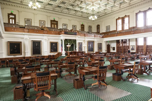 Texas senat kammer in austin — Stockfoto