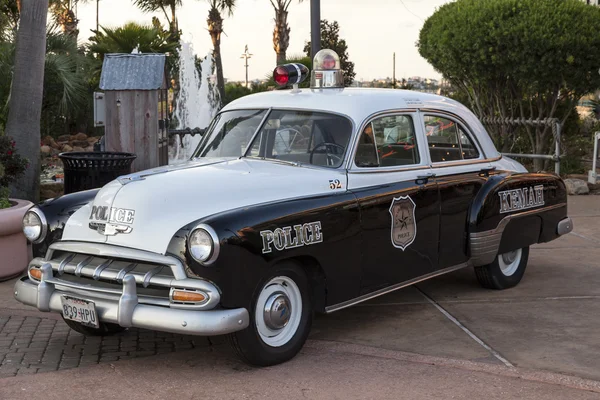 Historický Chevrolet Styleline policejní vůz — Stock fotografie