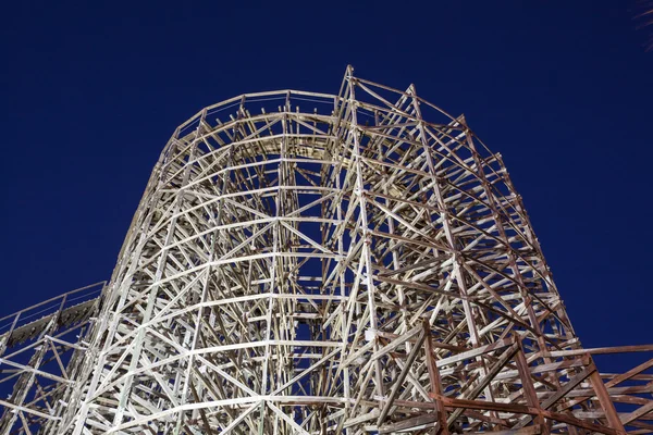 Wooden Roller Coaster — Stock Photo, Image
