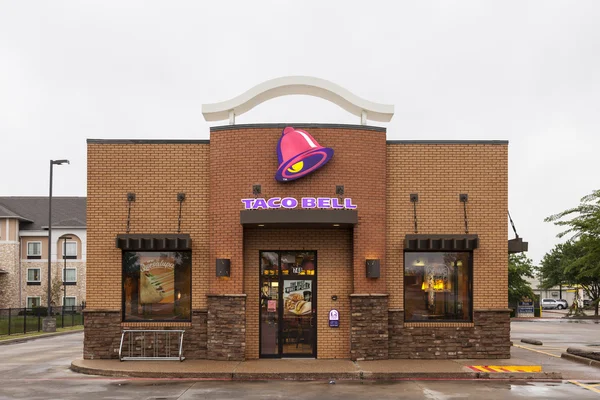 Taco Bell Restaurant in Dallas, Texas — Stockfoto