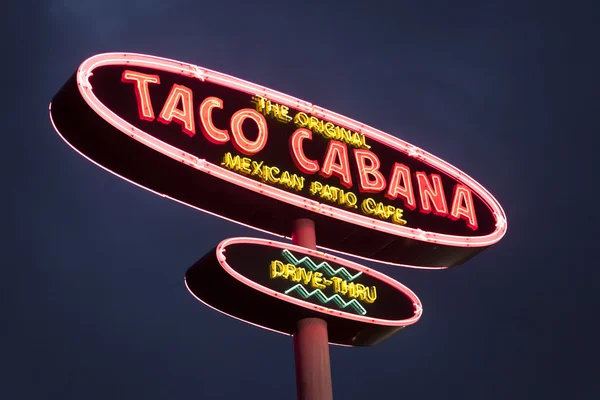 Restaurace Taco Cabana logo — Stock fotografie