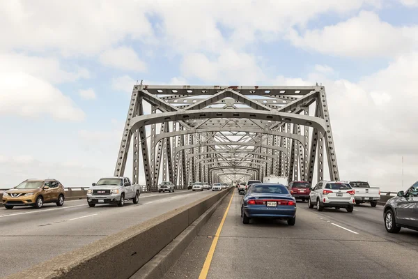 Calcasieu River Bridge i Westlake, Usa — Stockfoto