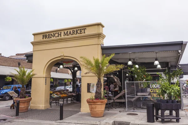 Französischer markt in new orleans, louisiana — Stockfoto