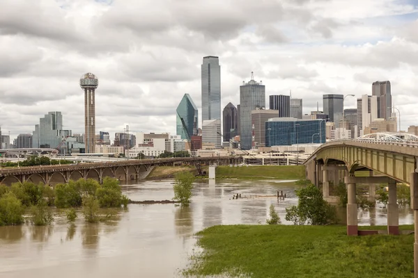 Weergave van Dallas Downtown — Stockfoto