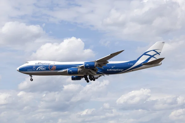 AirBridgeCargo Boeing 747-8F — Stok Foto