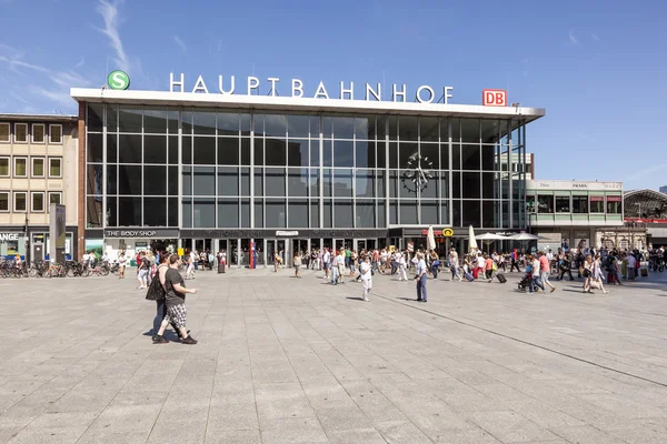 Hauptbahnhof in Köln, Deutschland — Stockfoto