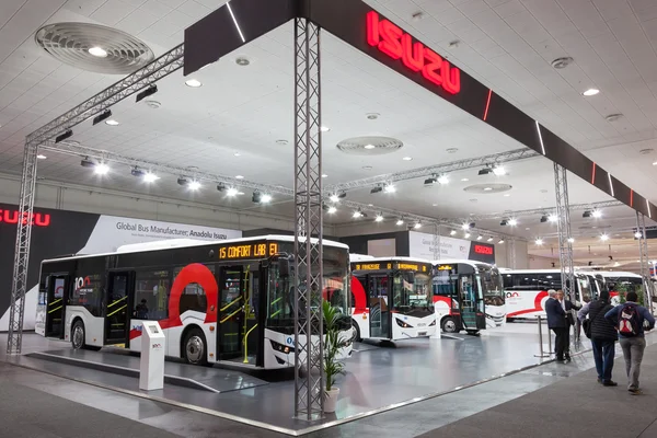 ISUZU bueses stand en el IAA 2016 — Foto de Stock