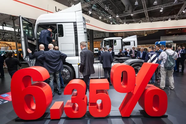 Nuovo camion MAN all'IAA 2016 — Foto Stock